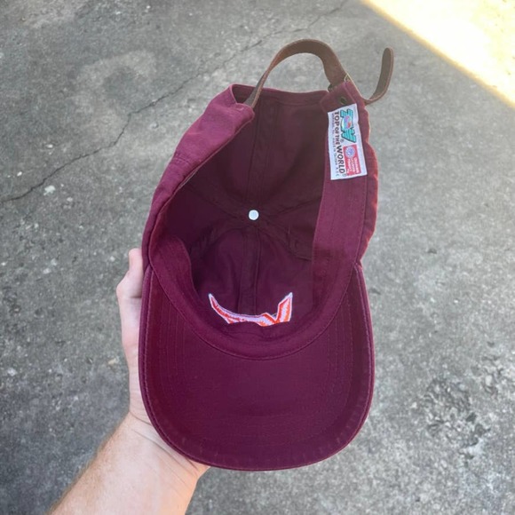 Vintage Virginia Tech Hokies Strap Hat - Picture 2 of 5